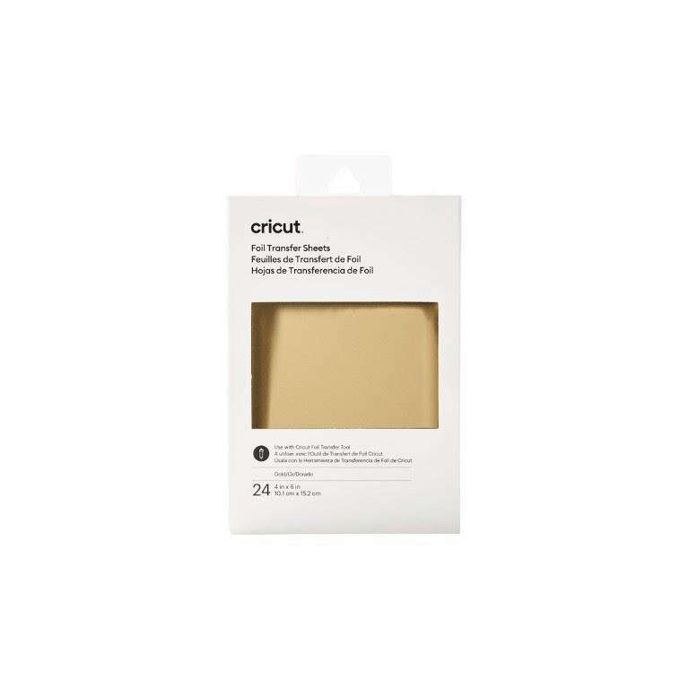 Cricut Transfer Foil Sheets 10x15cm 24-sheets Gold 2008711