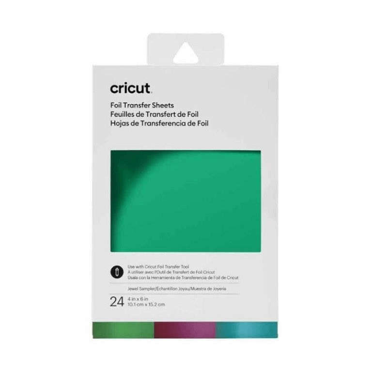 Cricut Transfer Foil Sheets Sampler 10x15cm 24-sheets Jewel 2008715