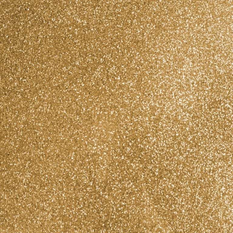 Cricut Glitter Iron-On Vinyl 30.5x150cm 1-sheet Gold 2009350