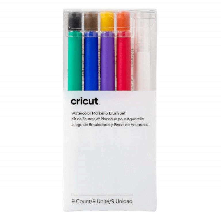 Cricut 9-pack Watercolour Markers and Brush Set 2009979