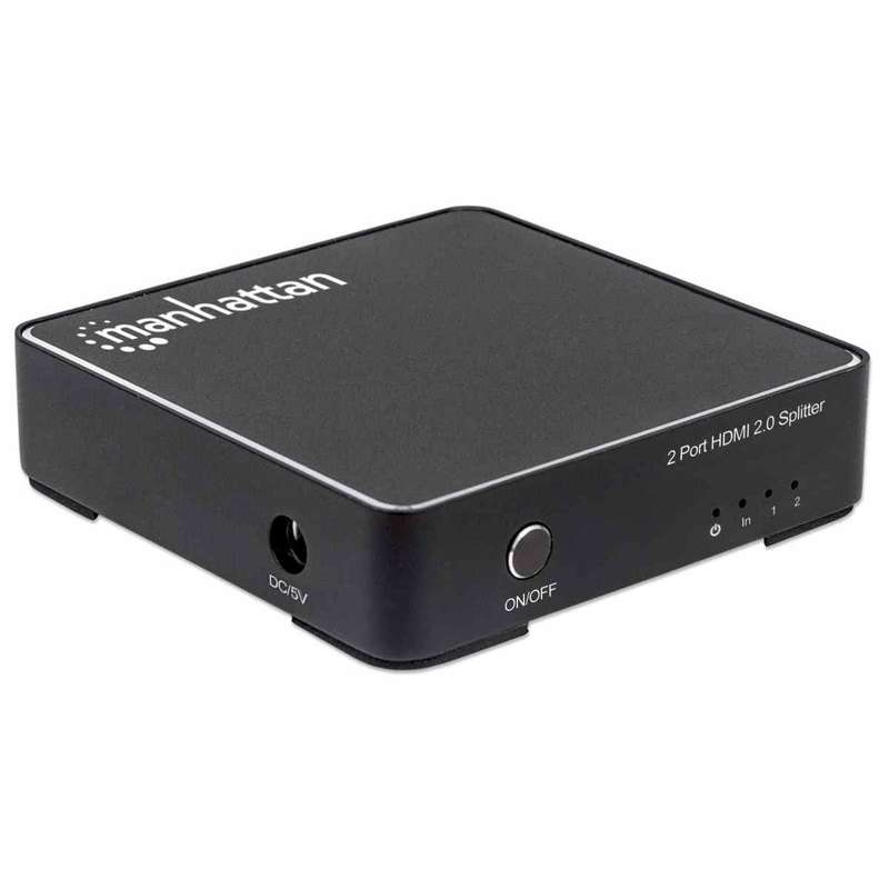 Manhattan 4K 2-port HDMI Splitter 207591