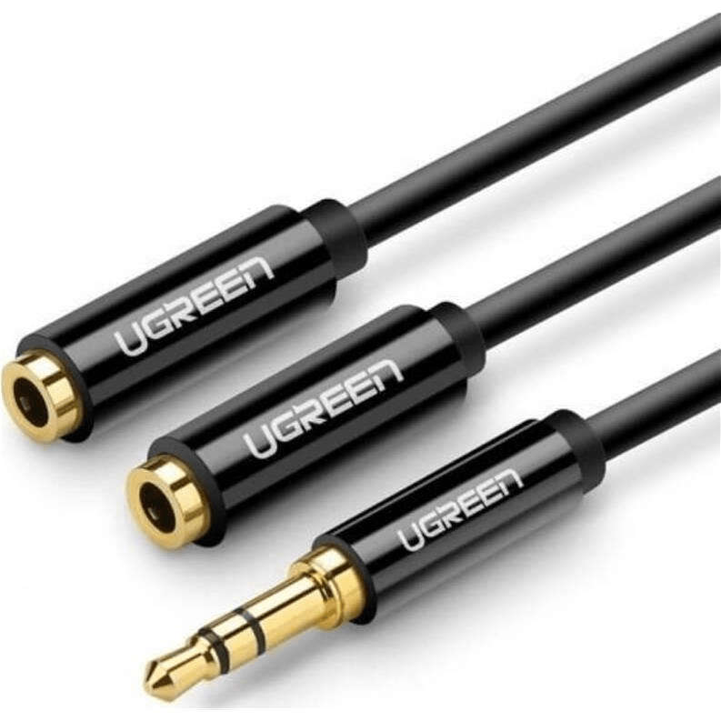 Ugreen 3.5mm Male to 3.5mm Female Black 20816