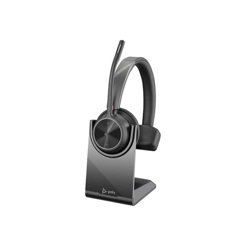 Poly Voyager 4310 UC Mono Wireless Headset with Charge Stand 218471-02