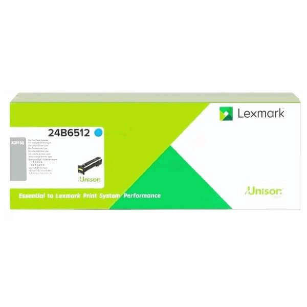 Lexmark XC8160 Cyan Toner Cartridge 50,000 Pages Original 24B6512 Single-pack