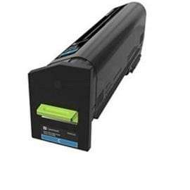 Lexmark XC8160 Cyan Toner Cartridge 50,000 Pages Original 24B6512 Single-pack