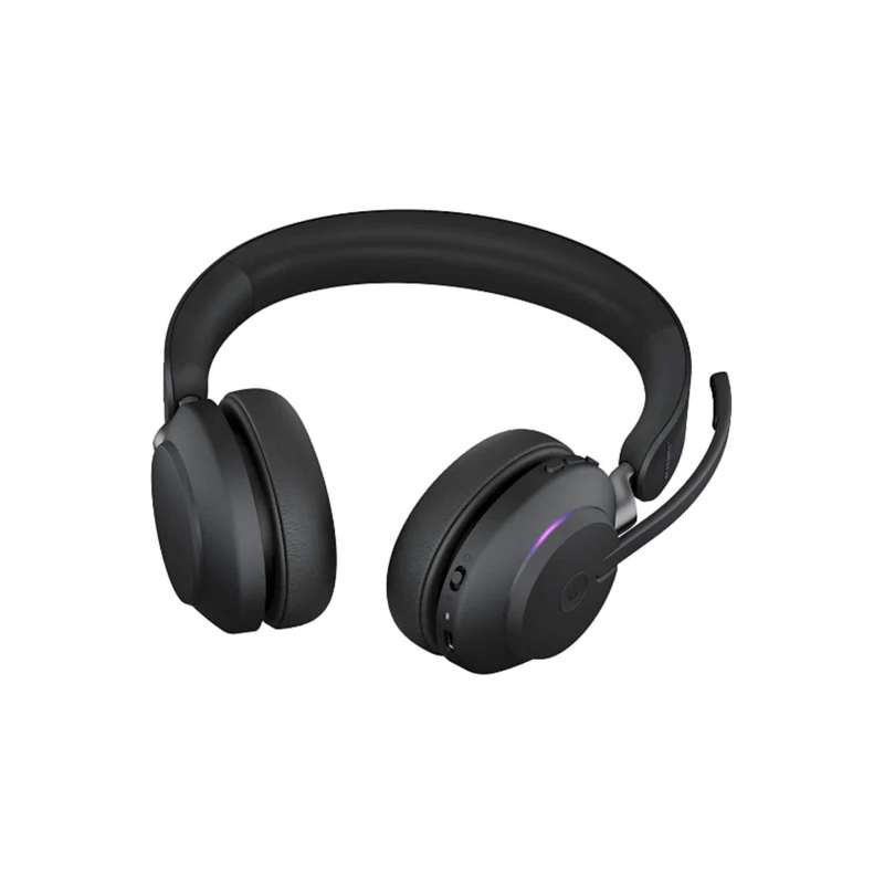 Jabra Evolve2 65 Stero Wireless Headset with Charging Stand 26599-999-889