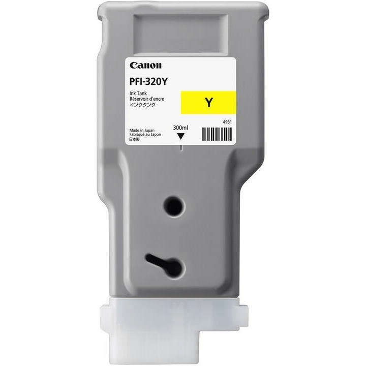 Canon PFI-320Y Yellow Printer Ink Cartridge Original 2893C001 Single-pack