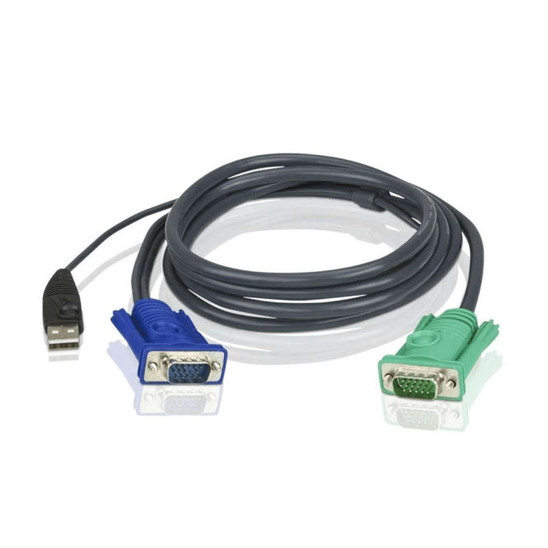 ATEN 2L-5202U USB KVM Cable with 3-in-1 SPHD 1.8m