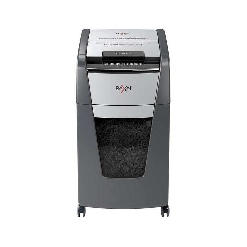 Rexel Optimum AutoFeed+ 225X Automatic Cross Cut P4 Paper Shredder 301417