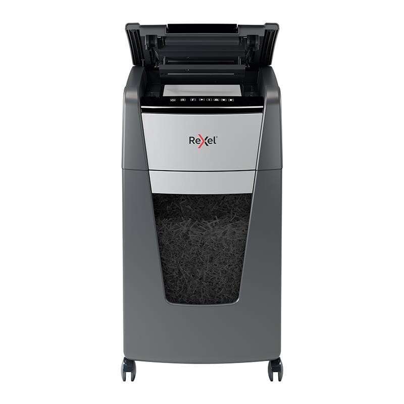 Rexel Optimum AutoFeed+ 225X Automatic Cross Cut P4 Paper Shredder 301417