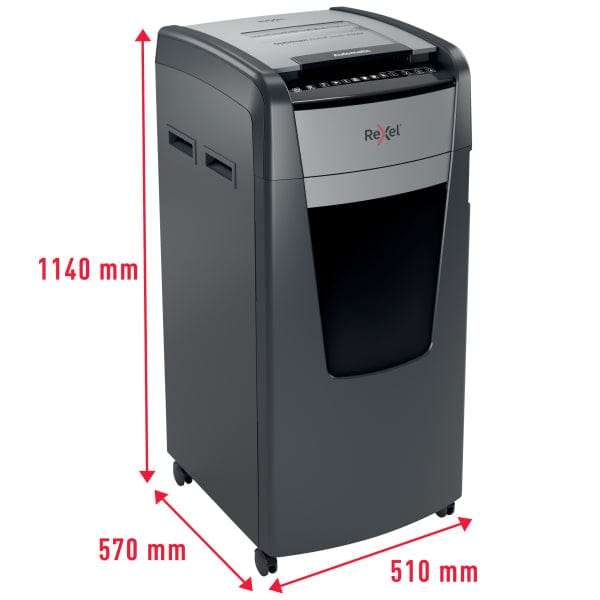 Rexel Optimum AutoFeed+ 750X Automatic Cross Cut P4 Paper Shredder 301436