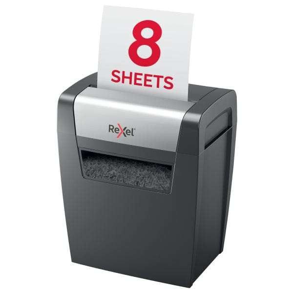 Rexel Momentum X308 Cross Cut P3 Paper Shredder 303004