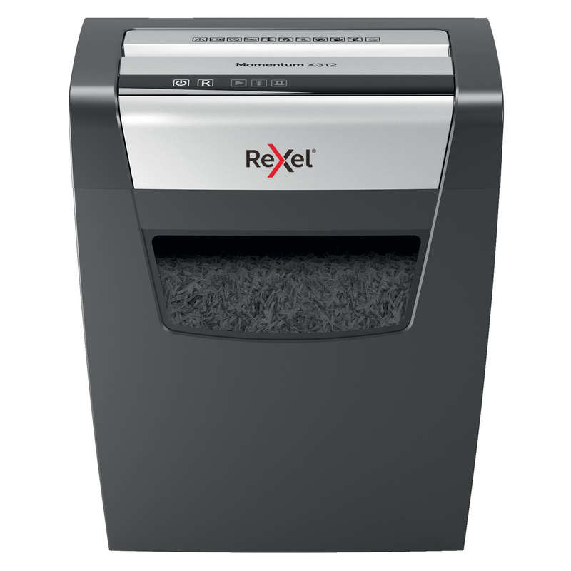 Rexel Momentum X312 Cross Cut P3 Paper Shredder 303006