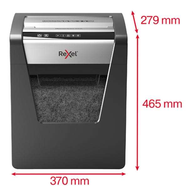 Rexel Momentum X415 15 Sheet Cross Cut P4 Paper Shredder 303014