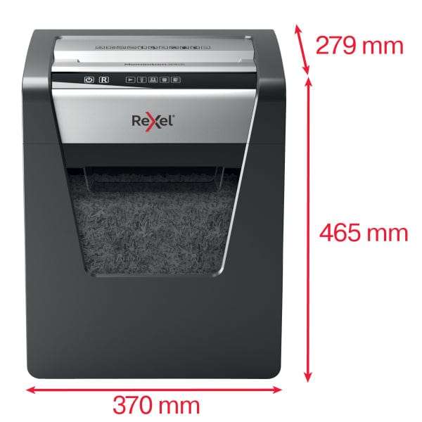 Rexel Momentum X415 15 Sheet Cross Cut P4 Paper Shredder 303014