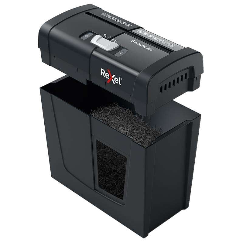 Rexel Secure X6 P4 Cross Cut Paper Shredder 303800