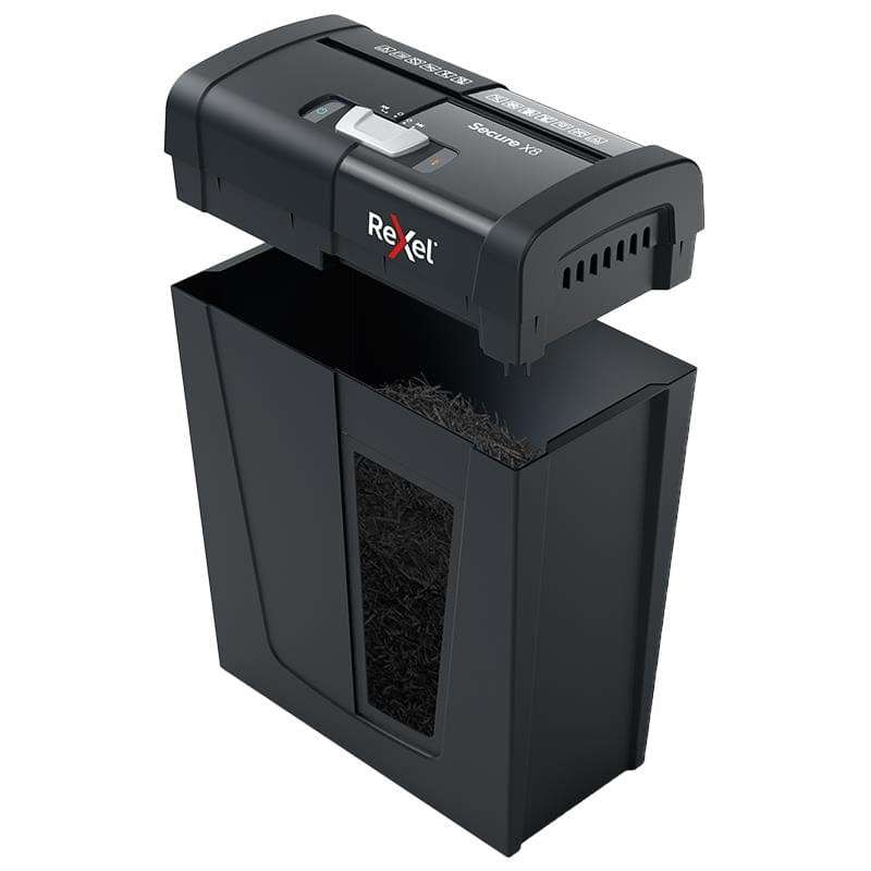 Rexel Secure X8 P4 Cross Cut Paper Shredder 303805