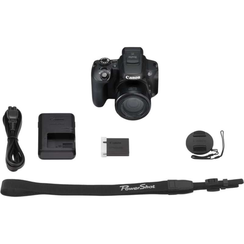 Canon PowerShot SX70 HS Bridge Camera 20.3 MP Black 3071C002