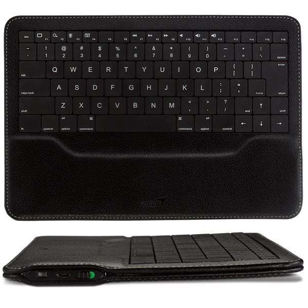 Genius Luxepad Wireless Mobile Device Keyboard Black 31320004101