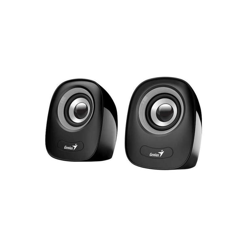 Genius SP-Q160 6-Watt PC Speakers Black Grey 31730027400