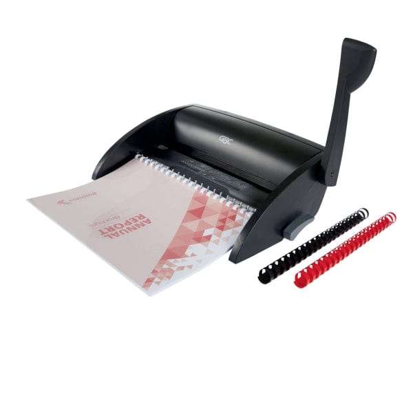 GBC CombBind C100 Binding Machine with 160-sheet Binding and 9-sheet Punch Capacity 320019