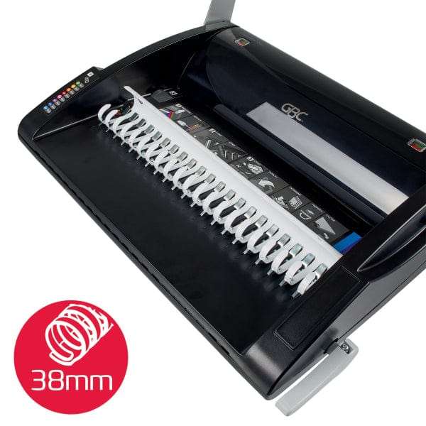 GBC CombBind C200 Binding Machine with 33-sheet Binding and 20-sheet Punch Capacity 320042