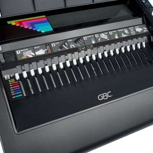 GBC CombBind C210e Electric Binding Machine with 450-sheet Binding and 20-sheet Punch Capacity 32...