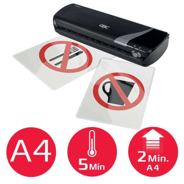 GBC Inspire+ A4 Laminator Black 340003