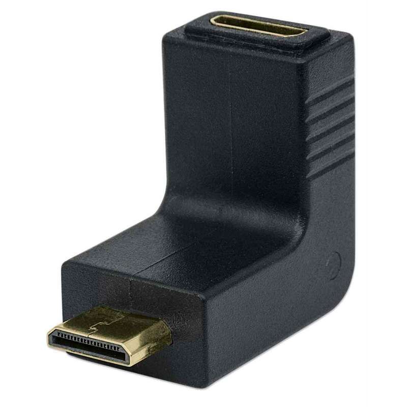 Manhattan HDMI Mini C Female to Mini C Male upward 90 ? Angle Adapter 353458