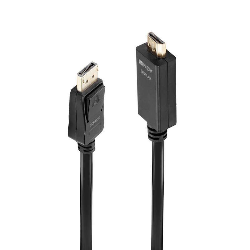 Lindy 2m DisplayPort to HDMI 10.2G Cable 36922