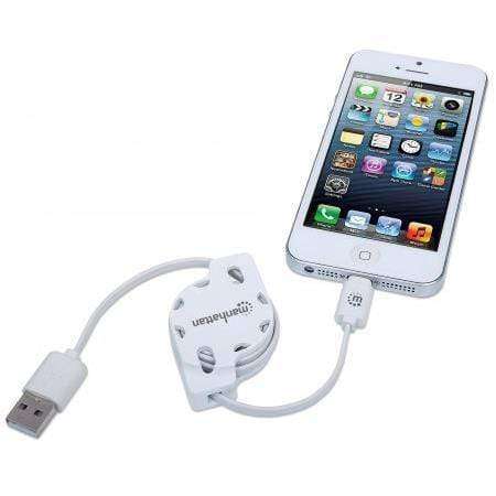 Manhattan 1m USB 2.0-A/Lightning White 394246