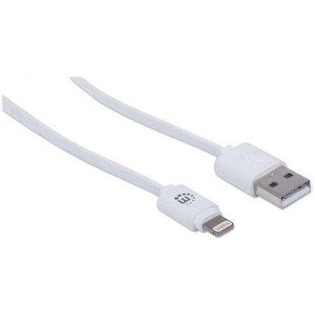 Manhattan 1m USB 2.0-A/Lightning White 394246