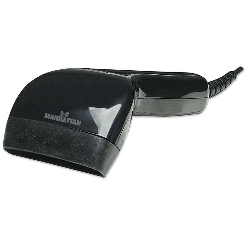 Manhattan 152cm Contact CCD Handheld Barcode Scanner USB 80mm Scan Width 401517