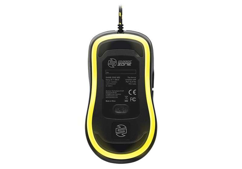 Sharkoon Shark Zone M52 Mouse USB Type-A Laser 8200dpi Right-hand