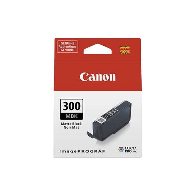 Canon PFI-300 Matte Black Ink Cartridge Original 4192C001 Single-pack