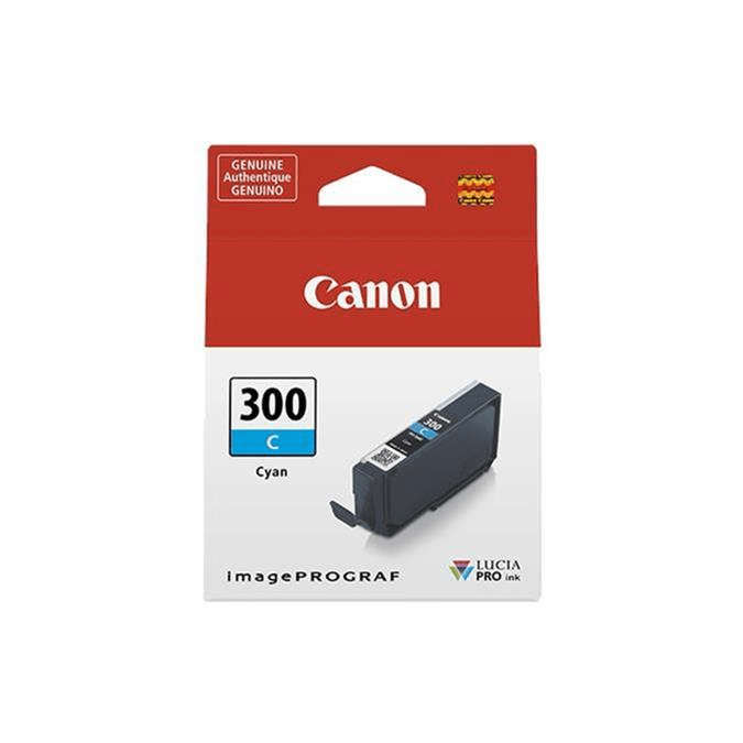 Canon PFI-300 Cyan Ink Cartridge Original 4194C001 Single-pack