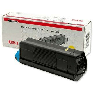 OKI 42127405 Yellow Toner Cartridge 5,000 Pages Original Single-pack
