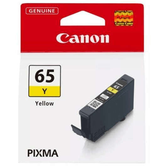 Canon CLI-65 Yellow Printer Ink Cartridge Original 4218C001 Single-pack