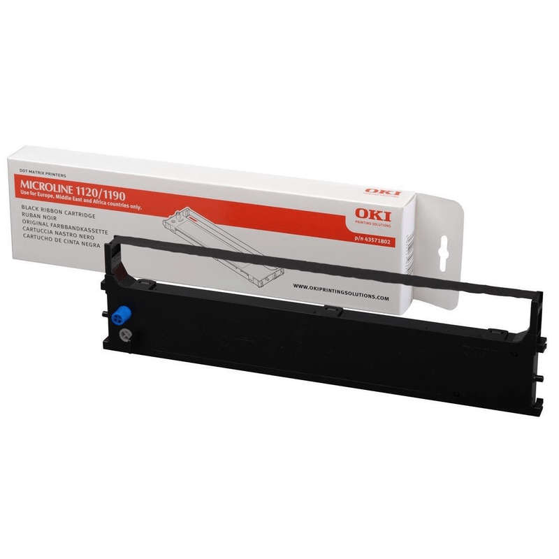 OKI 43571802 Black Printer Ribbon 4 Million Characters