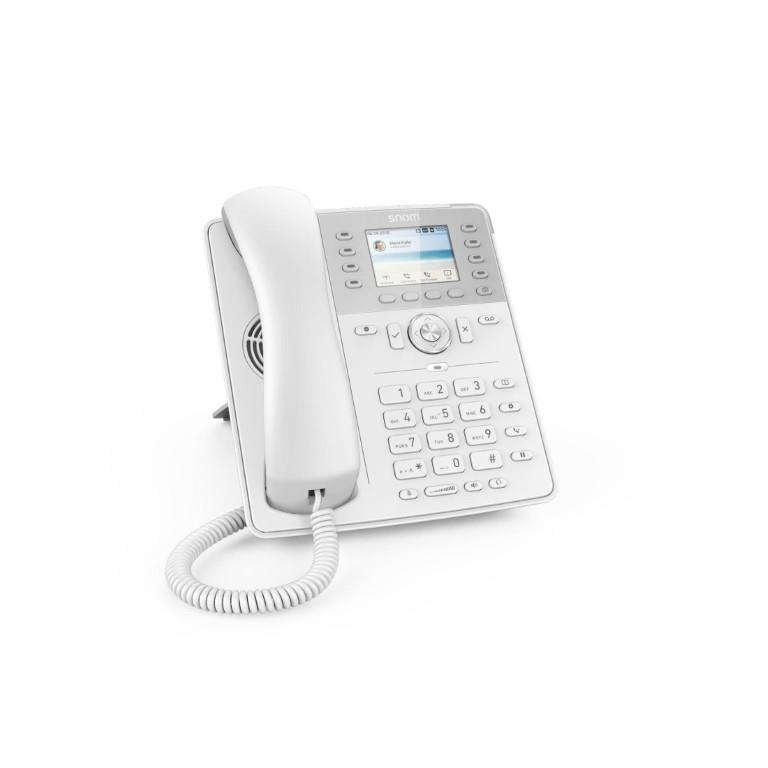 Snom D735 IP Phone TFT 12-line Desktop SIP No PSU Included Hi-Res 2.7-inch Colour Display USB Whi...
