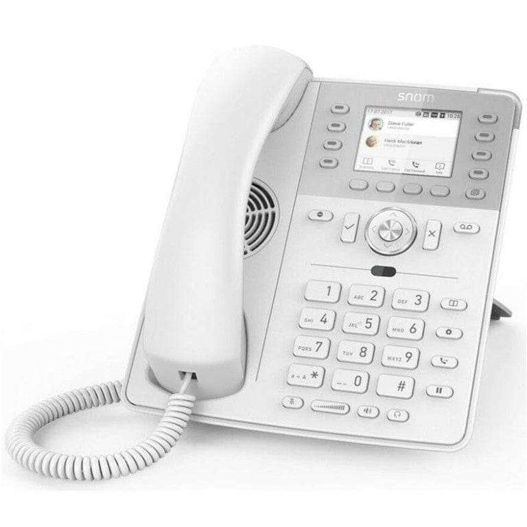 Snom D735 IP Phone TFT 12-line Desktop SIP No PSU Included Hi-Res 2.7-inch Colour Display USB Whi...