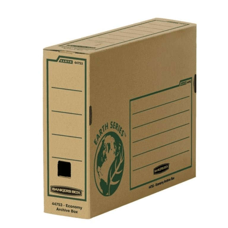 Fellowes 4-pack System Archive Box 80mm 44755