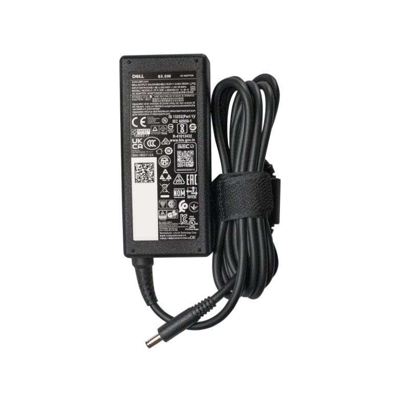 Dell 65W 4.5mm Barrel Notebook Charger with Power Cord 450-AECN