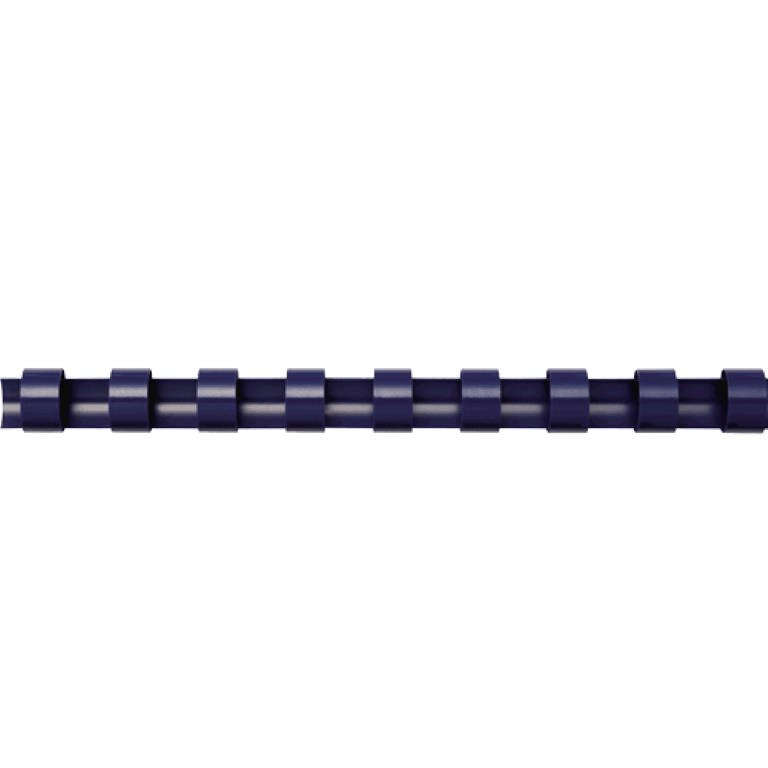 Fellowes 14mm Plastic Binding Combs Blue 5346706