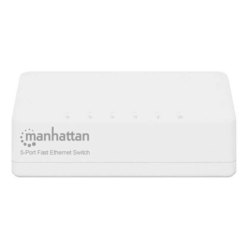 Manhattan 5-port Fast Ethernet Switch Plastic 560672