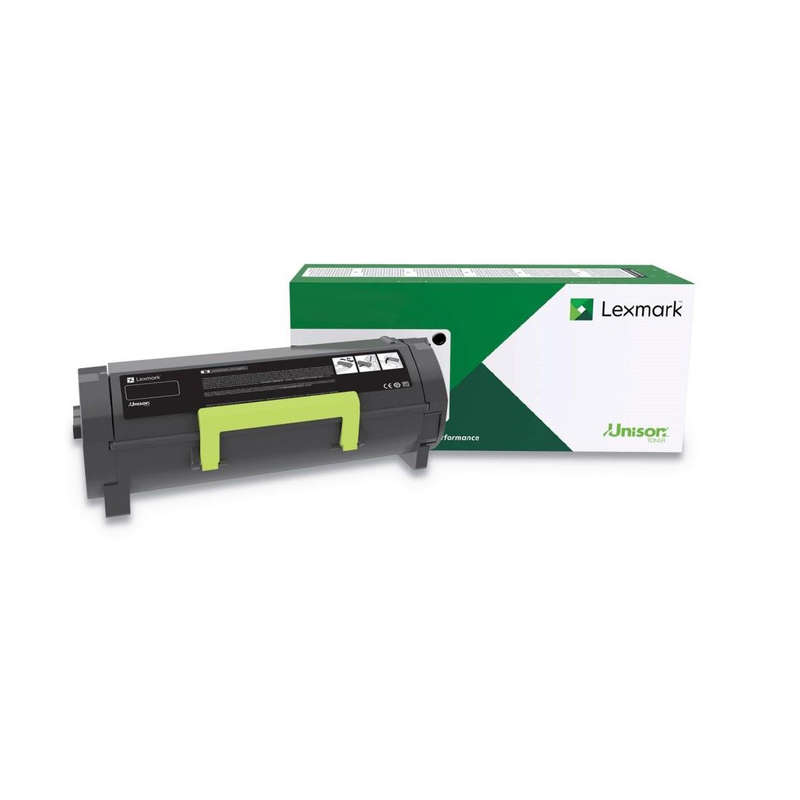 Lexmark 56F5H0E Black Toner Cartridge 15,000 Pages Original Single-pack