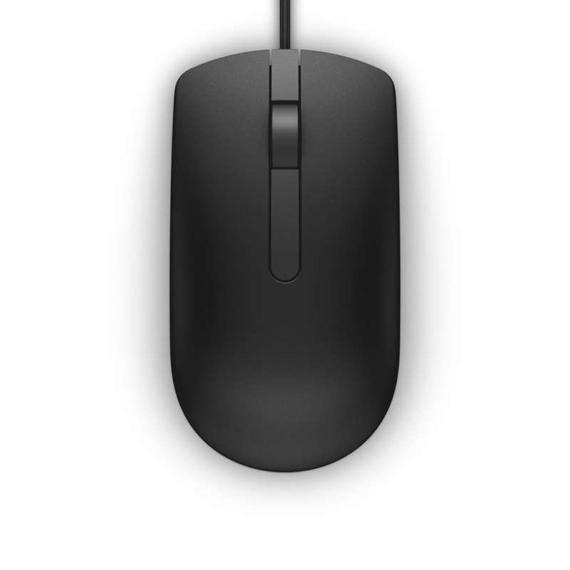 Dell MS116 Mouse USB Type-A Optical 1000dpi Ambidextrous