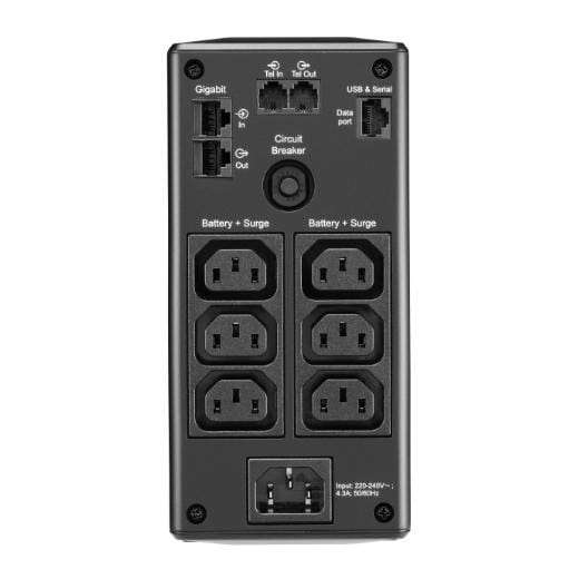 APC Back-UPS Pro BR 650VA 390W 6 Outlets AVR LCD Interface BR650MI