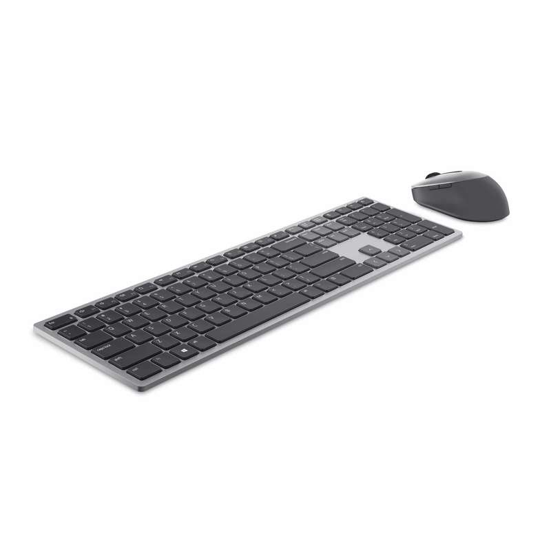 Dell KM7321W keyboard RF Wireless + Bluetooth QWERTY US International Grey Titanium