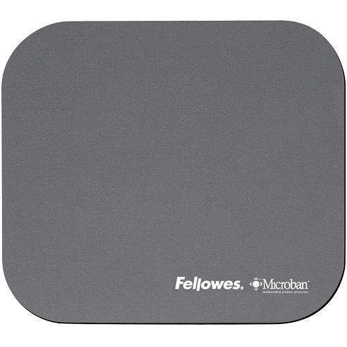 Fellowes Microban Mousepad Grey 5934005